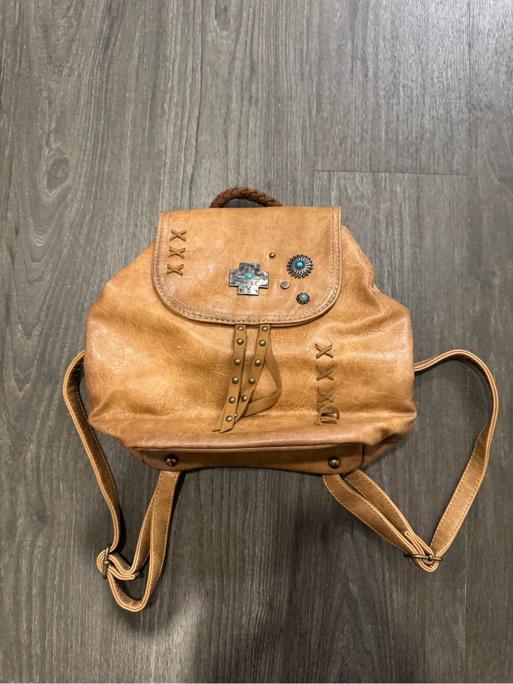 Western Inspired Backpack Bag